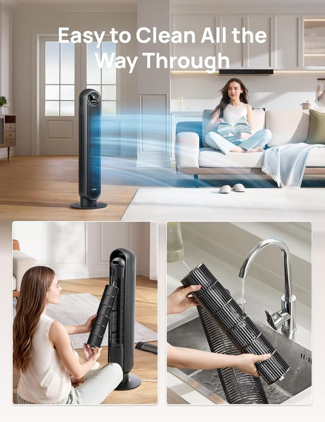 Thumbnail 6 de Dreo Nomad One 28dB silent tower fan