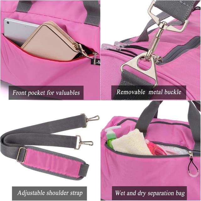 Thumbnail 6 de Sports Gym Bag with Shoes Compartment 30L