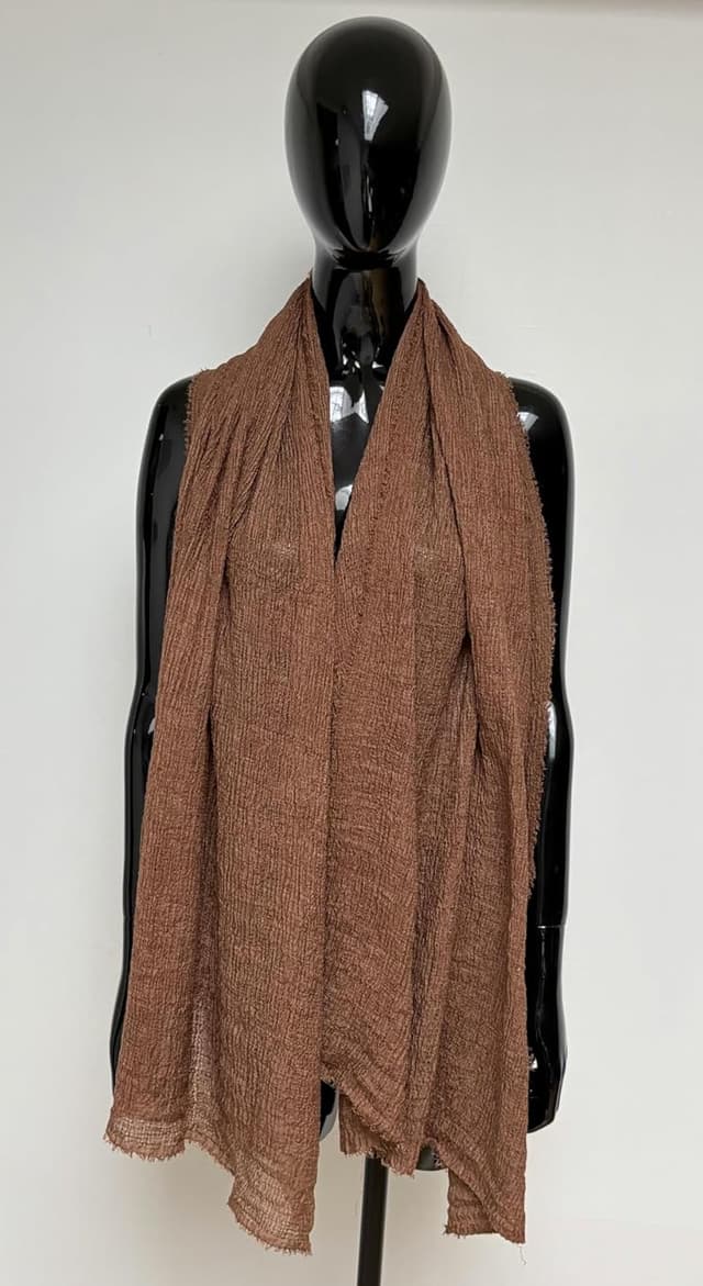 Thumbnail 2 de Emma & Giovanni Zerknitterter Schal 90x180 cm