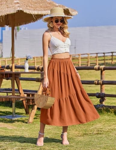 Thumbnail 6 de Zeagoo Jupe longue taille haute ⚙