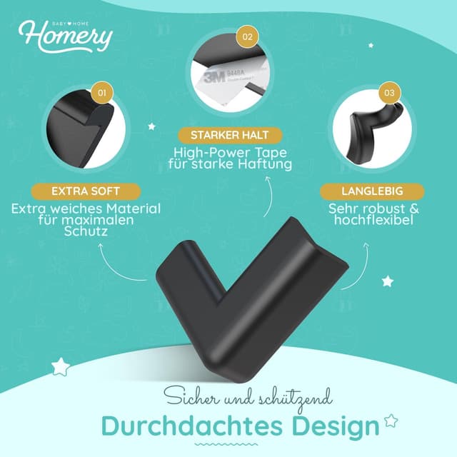 Thumbnail 2 de Kantenschutz Baby & Eckenschutz Baby 12 Stück