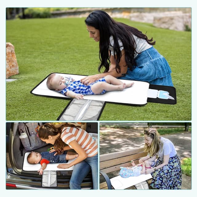 Thumbnail 5 de Lekebaby Wickelunterlage 63×35 cm