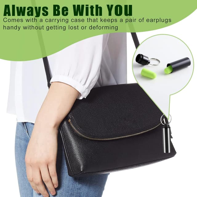 Thumbnail 3 de AiQInu Tappi per orecchie 60 paia, SNR 38 dB 🦻