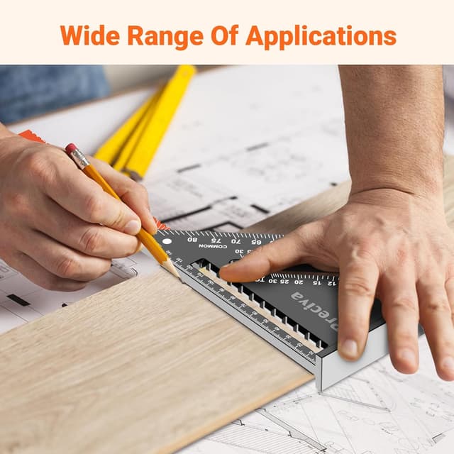 Thumbnail 6 de Preciva Zimmermannswinkel Dreieck Winkelmesser 310 mm