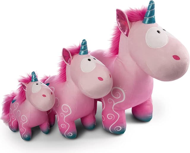 Thumbnail 6 de NICI Kuscheltier Einhorn Midnight Floral 22 cm