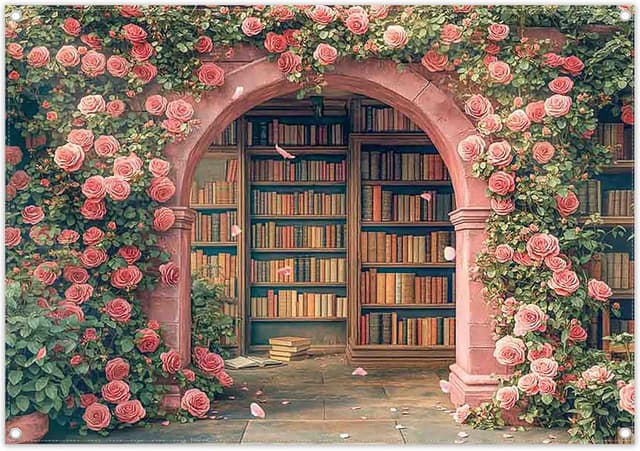 Detalle de Luminora 7x5ft Spring Floral Wall Arch Backdrop 🎉