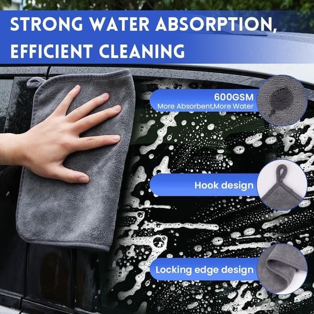 Detalle de Flintronic Kit pulizia auto 9 pezzi