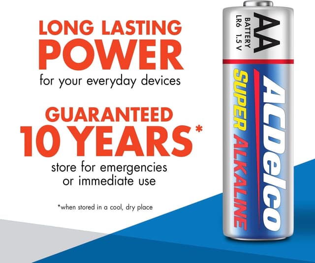 Thumbnail 4 de ACDelco Double AA 48-count Alkaline Batteries