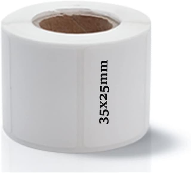 Thumbnail 6 de 5 rotoli carta termica etichette 50x25mm