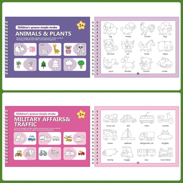 Thumbnail 2 de Kutixth Magisches Vorschul Übungsheft 6er-Set 📘