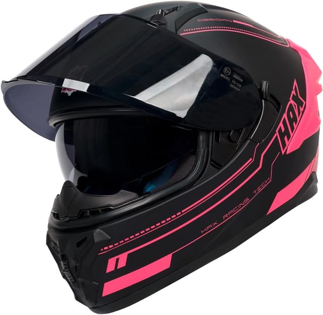 Thumbnail 3 de HAX Obsidian Pro Full Face Helmet S