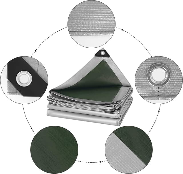 Thumbnail 2 de WOLTU Lona Impermeable 3x4m para Jardín y Muebles ☔