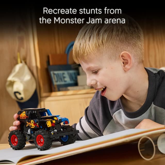 Detalle de LEGO Technic Monster Jam Grave Digger 42219