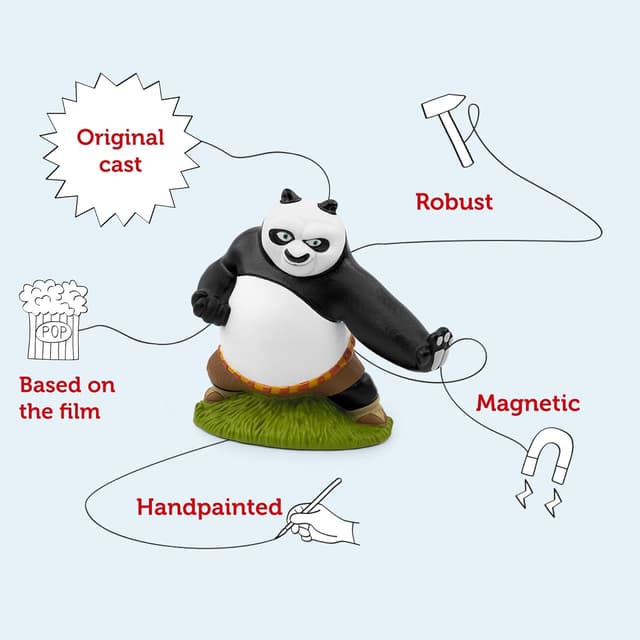 Detalle 2 de tonies Kung Fu Panda for Toniebox, 60 min