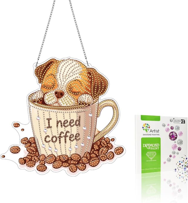 Thumbnail 6 de VAIIEYO 5D Diamant Painting Anhänger