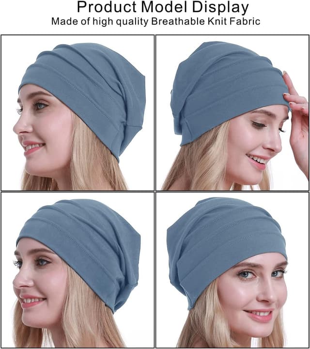 Thumbnail 1 de osvyo Copricapo in cotone per chemioterapia