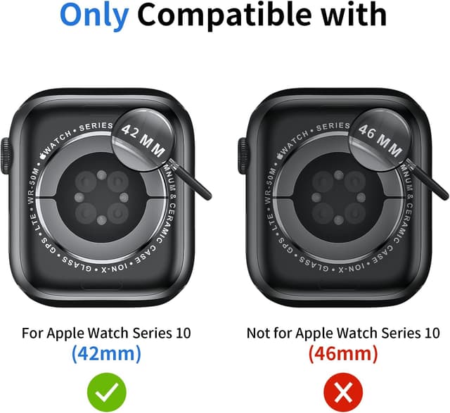 Detalle 2 de Landhoo Apple Watch Screen Protector 0.1 mm