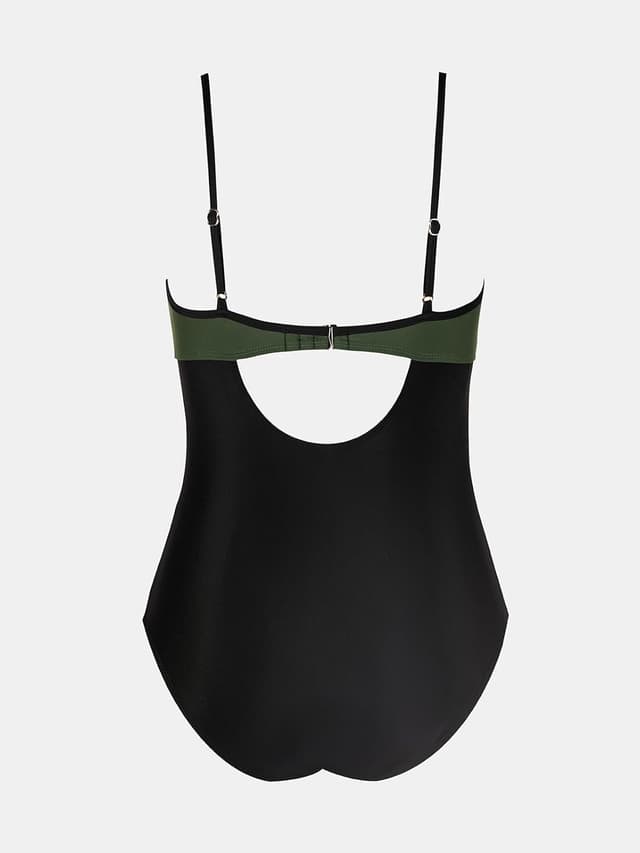 Thumbnail 5 de CUPSHE Maillot une pièce Col rond Découpe dos