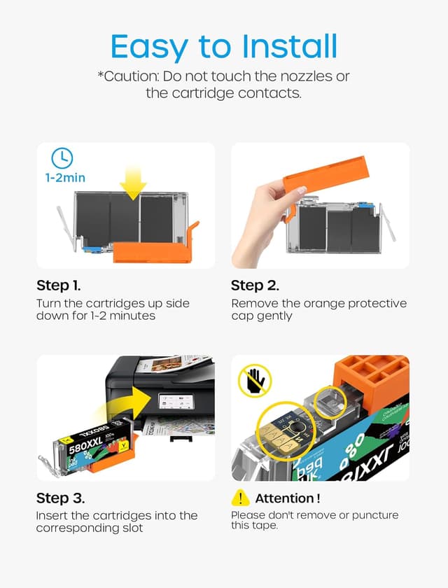 Thumbnail 6 de iNKPAD Cartucce 580 581 XXL compatibili