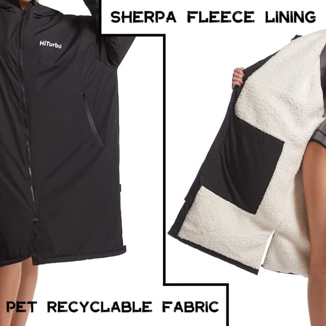 Detalle de Hiturbo Waterproof Changing Robe 110 x 80 cm