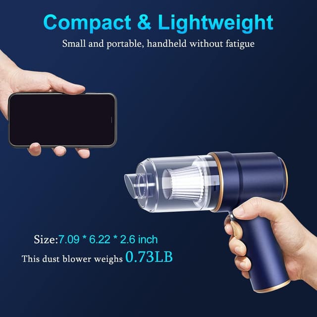 Thumbnail 4 de KMM Handheld Car Vacuum 9000 Pa with LED light