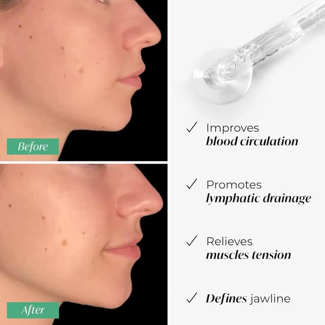 Thumbnail 1 de Plantifique Gua Sha Jade Tool for Face Massage