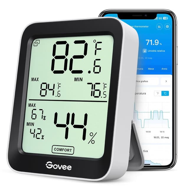 Detalle de Govee Bluetooth Igrometro 60 m 🌡