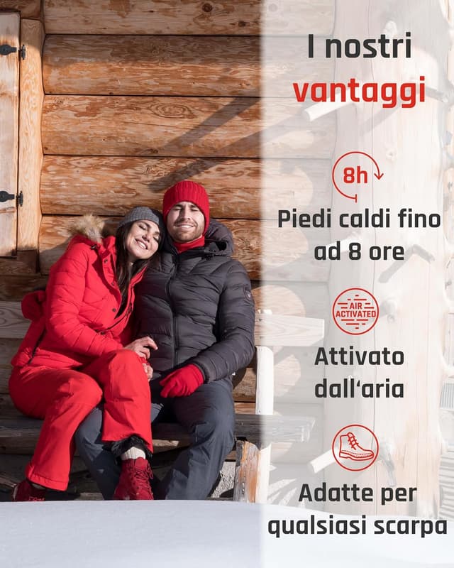 Thumbnail 1 de Sottopiede scaldapiedi 8 ore per scarpe