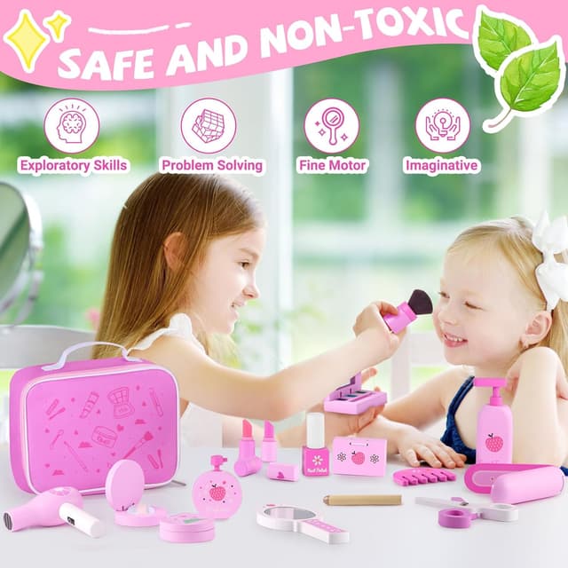 Thumbnail 2 de GAGAKU Wooden Makeup Set for Kids