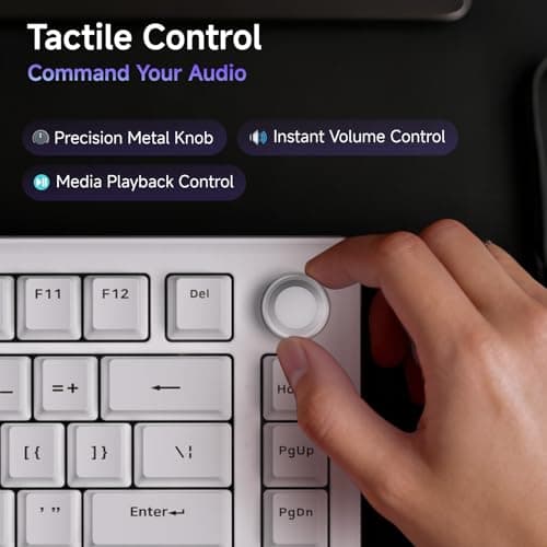 Detalle 1 de Dierya DK81E teclado mecánico gaming 81 teclas 🎹