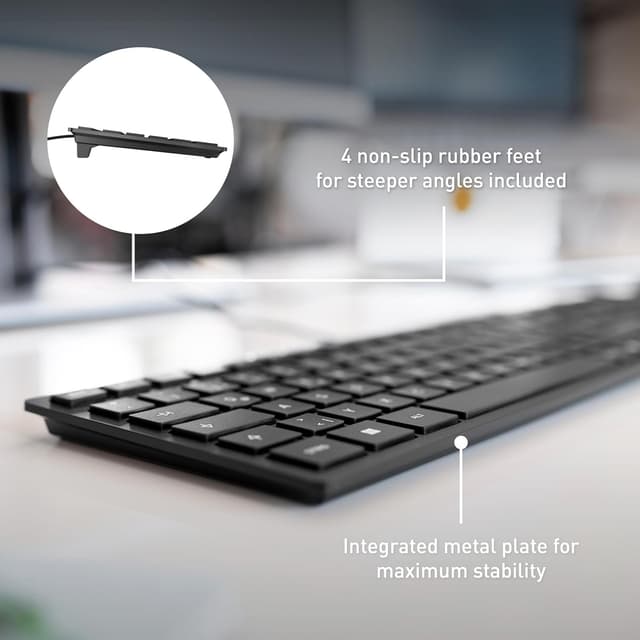 Thumbnail 4 de Cherry KC 6000 Slim Keyboard UK Layout