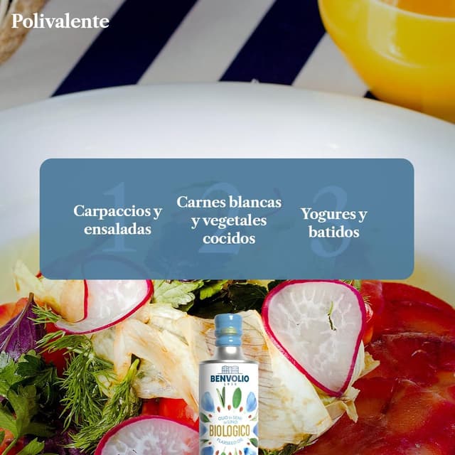 Thumbnail 4 de BENVOLIO Aceite de Semillas de Lino Orgánico 500 ml