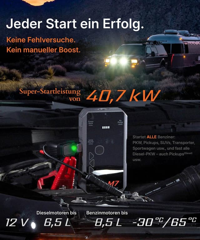 Thumbnail 3 de Smarte Starthilfe Powerbank 12V 60Wh ⚡