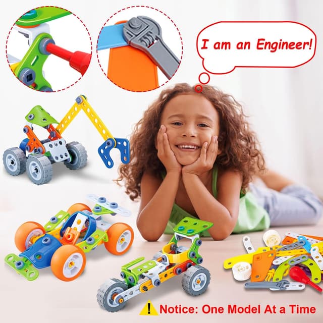 Detalle de 10-in-1 STEM Toys 167 pieces