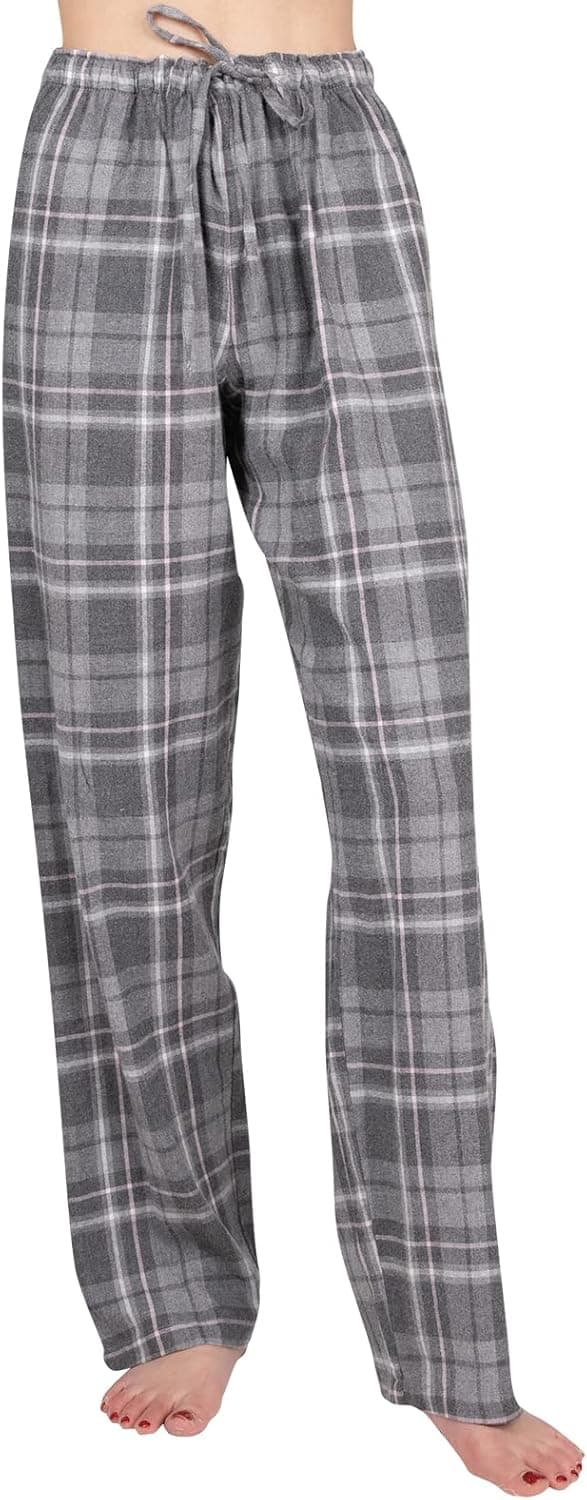 Thumbnail 6 de JTPW Damen Pyjama- oder Lounge-Bottoms aus 100% Baumwollflanell mit Taschen