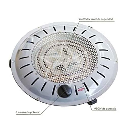 Thumbnail 7 de Bastilipo - Brasero de Seguridad Anti Incendios, 900W, bajo Consumo, BET-950