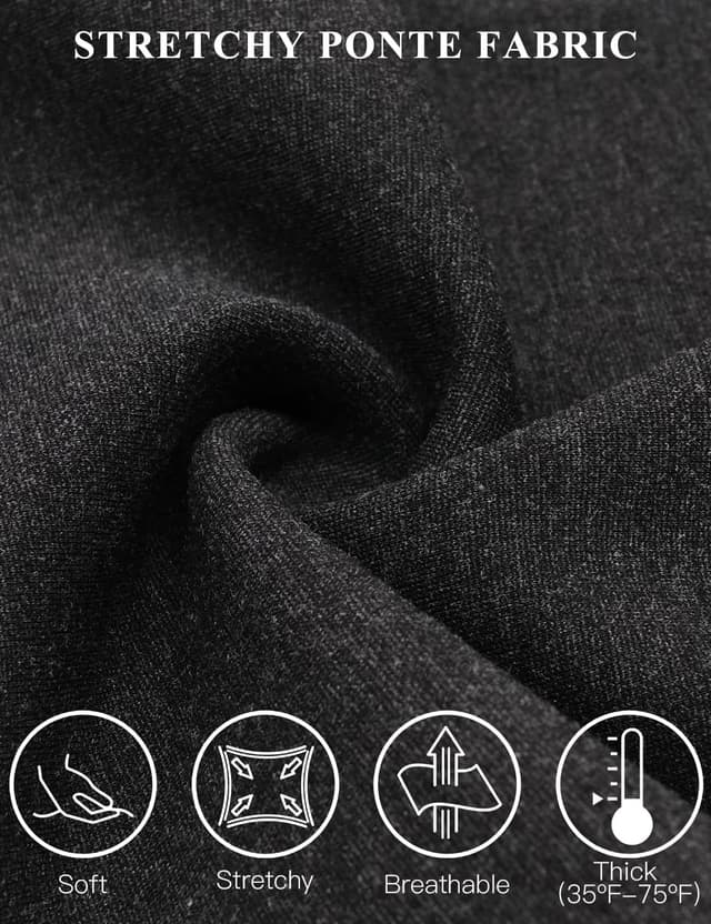 Thumbnail 3 de Tapata Stretchy Bootcut Dress Pants with Pockets (Tall, Petite, Regular)