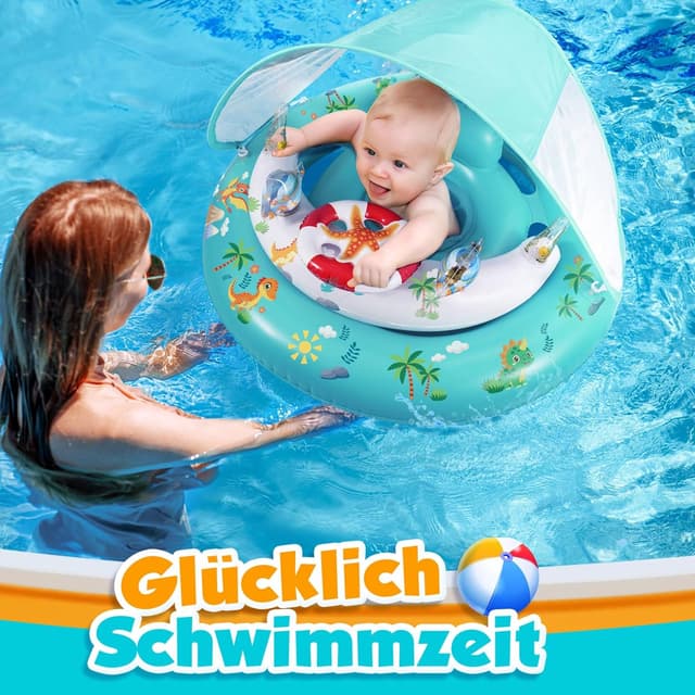 Detalle 2 de GLOPUS Baby Schwimmring mit UPF50+ Sitz