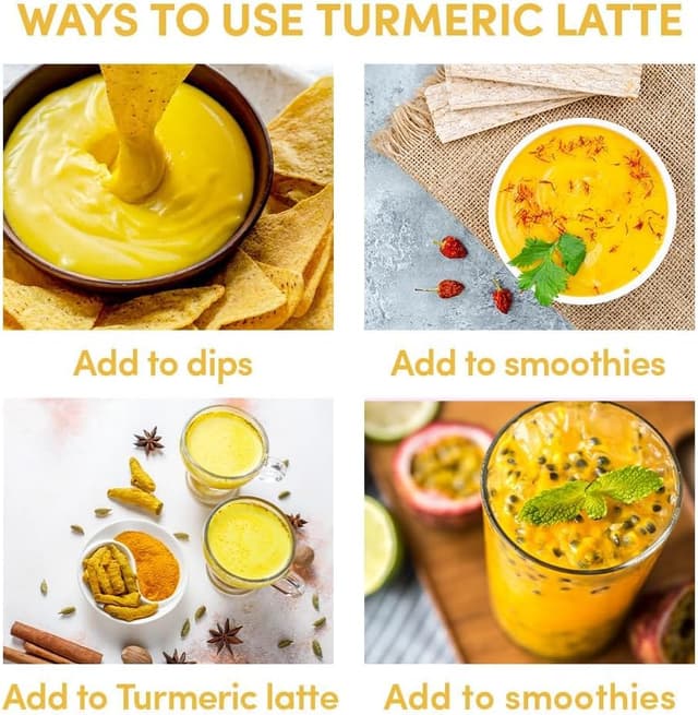 Thumbnail 5 de VAHDAM Latte Cúrcuma Jengibre ☕ 100g Sin Cafeína