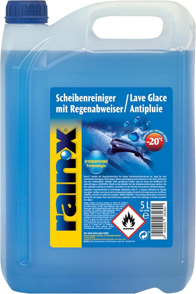 Detalle de Rain‑X Lave‑Glace -20°C 5L
