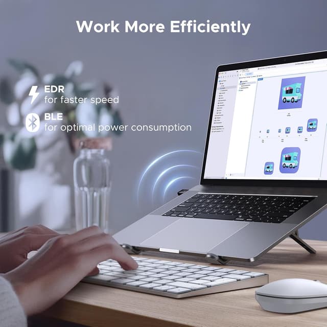 Detalle 2 de UGREEN Bluetooth 6.0 Adapter 10m range