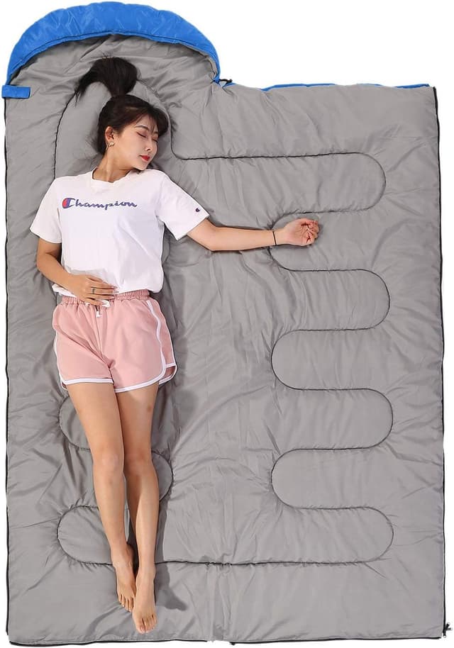 Thumbnail 5 de SWTMERRY Sleeping Bag 3-4 Seasons 41°F