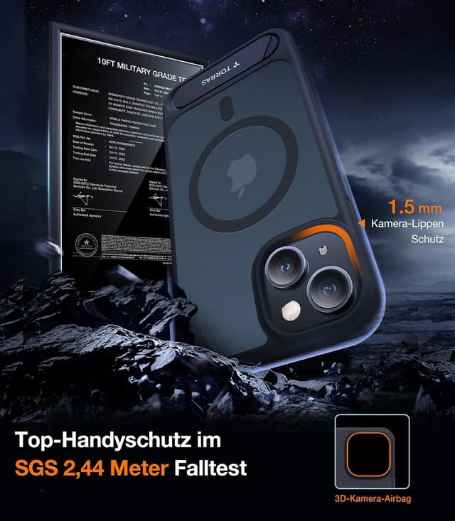 Detalle 2 de TORRAS Ostand L1 Hülle iPhone 13 3,66m