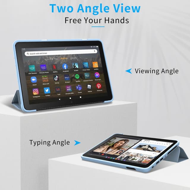 Thumbnail 2 de Mansiruyi 8-inch trifold case for tablets