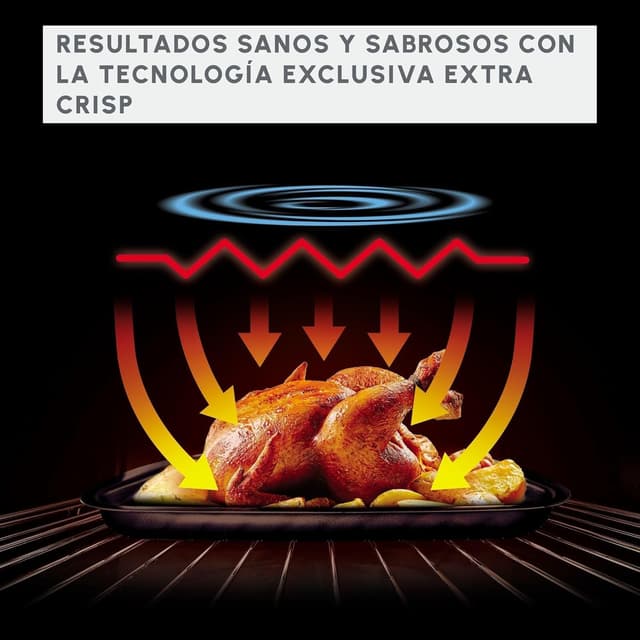 Detalle 2 de Moulinex Easy Fry Air Fryer Oven 20L 🍟 Horno y freidora digital