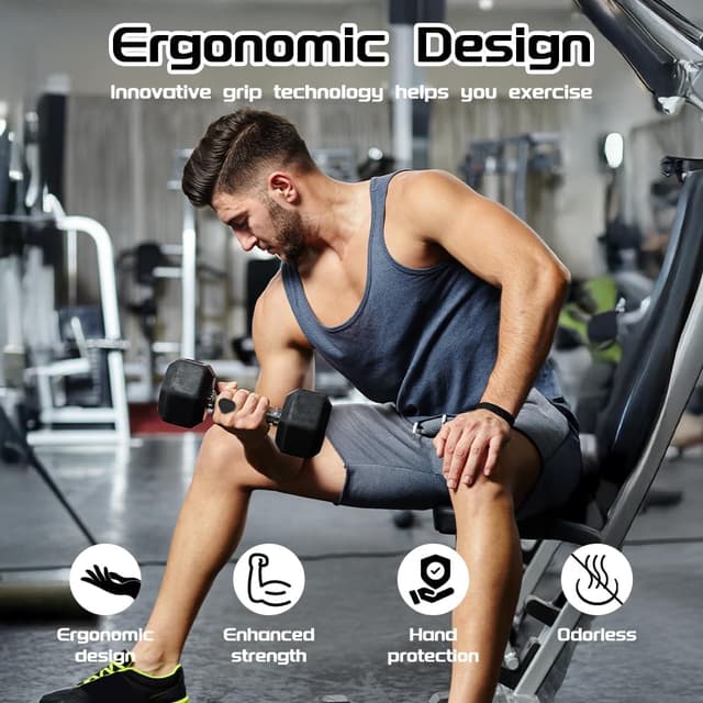 Thumbnail 5 de flintronic Gym Hand Grips 9.1cm