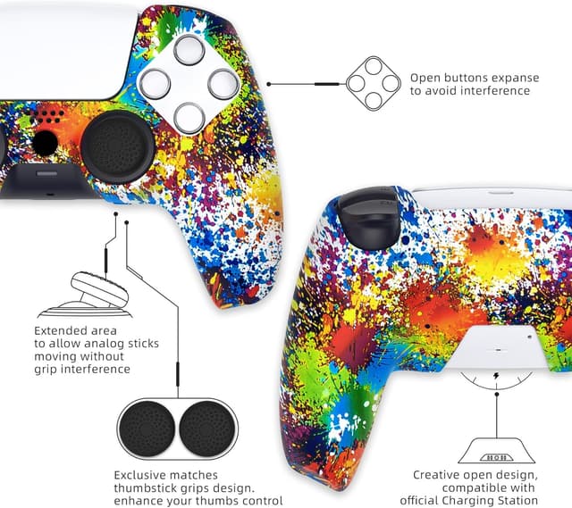 Detalle de Playvital Pure Series PS5 cover