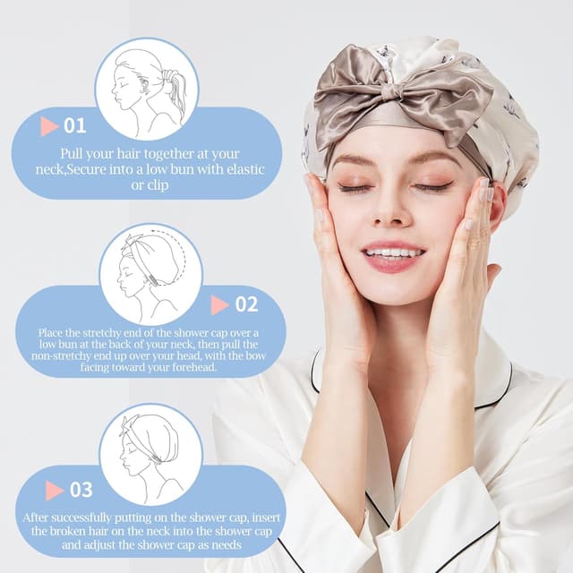 Thumbnail 6 de Longdon Homeone shower cap, EVA Large