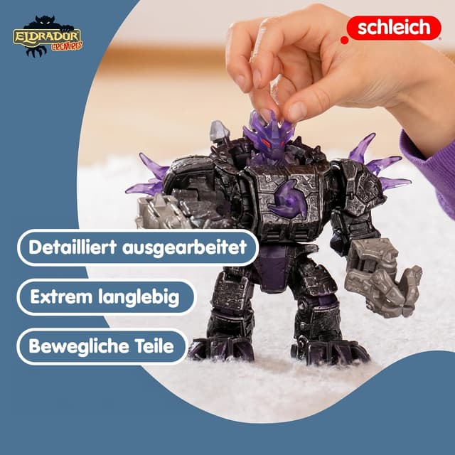 Thumbnail 2 de SCHLEICH Eldrador Schatten Master-Roboter 42557 mit Mini Creature 17 Teile
