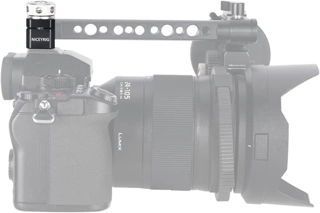 Thumbnail 2 de NICEYRIG 15mm Rod Clamp with Cold Shoe Mount